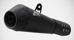 Black Stainless Steel E5+ Homologated Slip-On