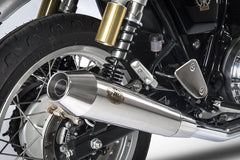 Zard Polished Stainless Racing Slip-Ons | ZRE536S10SSR-P