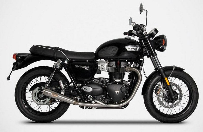 Zard Stainless Homologated E5 Slip-Ons | ZTP002S10SSO