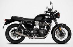 Zard Stainless Homologated E5 Slip-Ons | ZTP002S10SSO