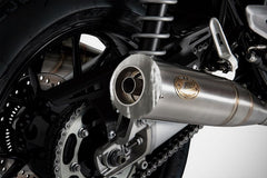 Zard Conical Stainless Homologated E5 Slip-Ons | ZTP005S10SSO