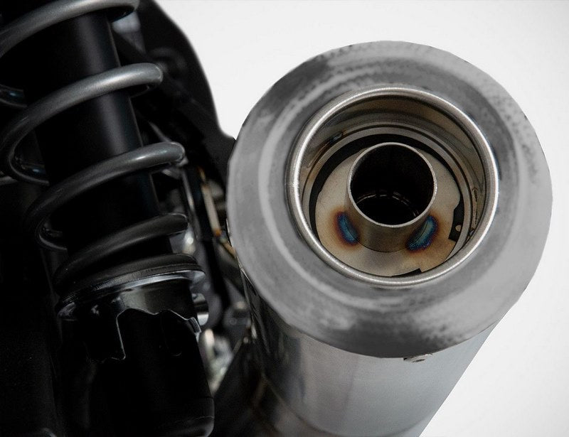 Zard Conical Stainless Homologated E5 Slip-Ons | ZTP005S10SSO