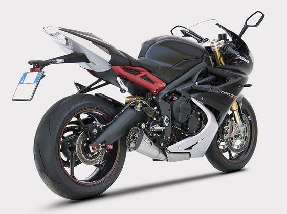 Short-Stainless Steel Racing Slip-On And Carbon End-Cap