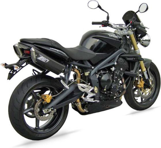 Penta-Stainless Steel Racing Slip-Ons And Black Alu Sleeves