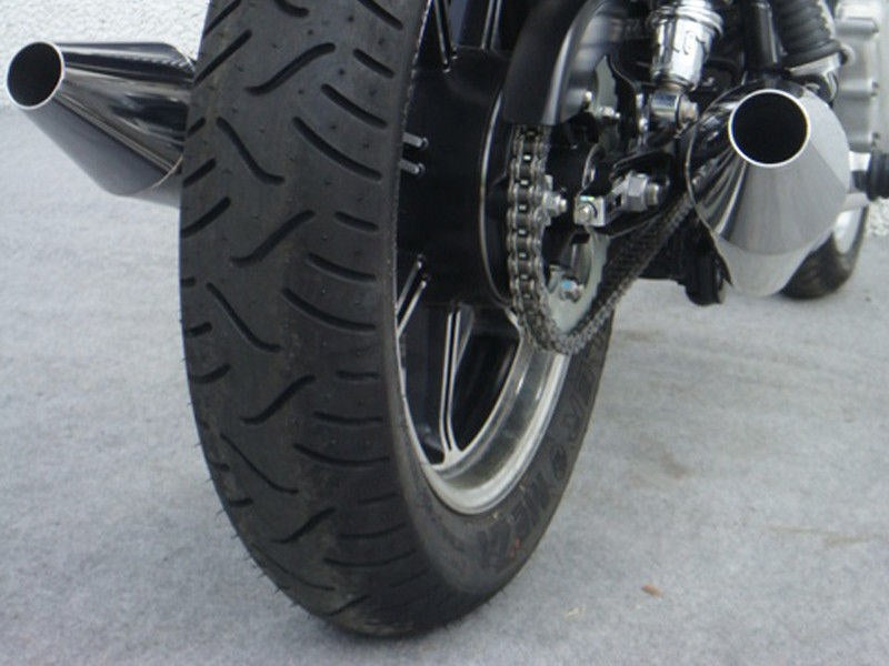Conical - Polished Stainless Steel Racing Slip-Ons