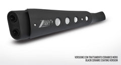Short High Mounted_Black Stainless Steel E3 Homologated Full Kit