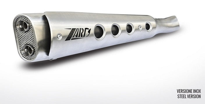 Short High Mounted_Stainless Steel E3 Homologated Full Kit