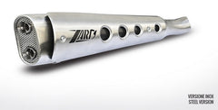 Short High Mounted_Stainless Steel E3 Homologated Full Kit