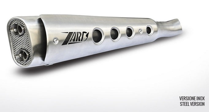 Short High Mounted-Stainless Steel E3 Homologated Full Kit