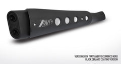 Short High Mounted-Black Stainless Steel Racing Full Kit