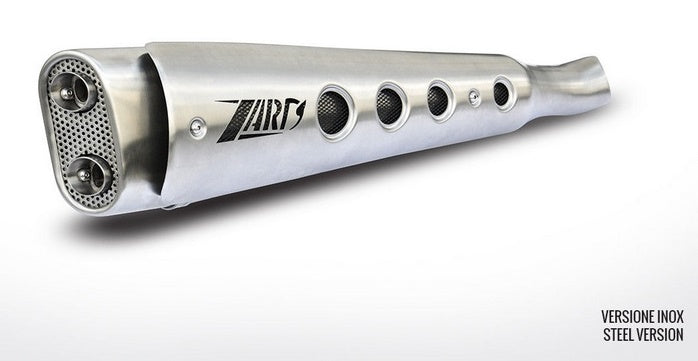 Short High Mounted-Stainless Steel Racing Full Kit