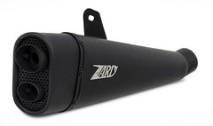 Short Low Mounted-Black Stainless Steel Racing Full Kit