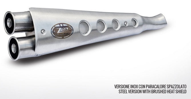 Special. Edition High Mounted-Stainless Steel E3 Homologated Full Kit