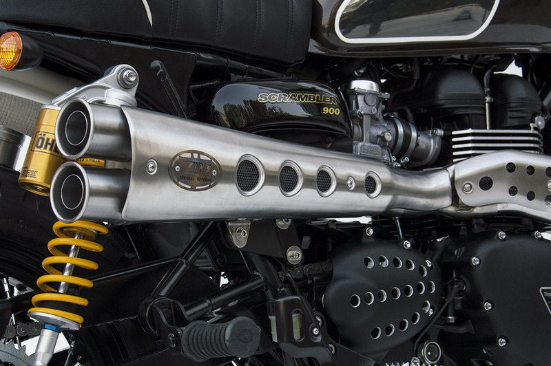 Special. Edition High Mounted-Stainless Steel E3 Homologated Full Kit