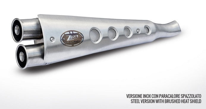 Special. Edition High Mounted-Stainless Steel E3 Homologated Full Kit