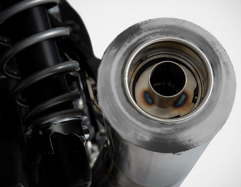 Zard Conical Stainless Racing Slip-Ons | ZTP090S10SSR