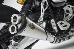 Zard Stainless Homologated E4 Full Kit And Carbon End Cap | ZTP094S00SCO