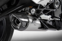 Zard Stainless Homologated E5 Slip-On Kit And Carbon End Cap | ZTP095S10SCO