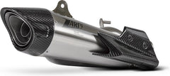 Zard Stainless Homologated E5 Slip-On Kit And Carbon End Cap | ZTP095S10SCO