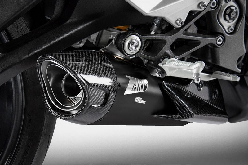 Zard Black Stainless Racing Slip-On Kit | ZTP095S10SCR-B