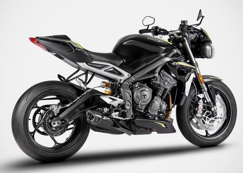 Zard Black Stainless Racing Slip-On Kit | ZTP095S10SCR-B