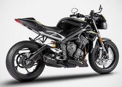 Zard Black Stainless Racing Slip-On Kit | ZTP095S10SCR-B