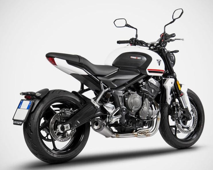 Zard Stainless Racing Full Kit And Carbon End Cap | ZTP096S00SCR