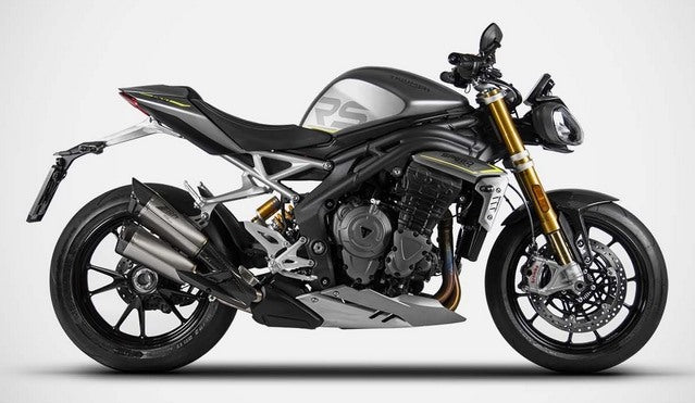 Titanium E5 Homologated Slip-On And Carbon End-Caps