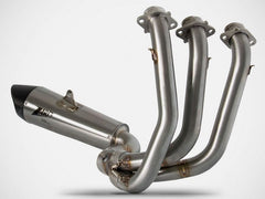 Zard Stainless Homologated E5 Full Kit And Carbon End Cap | ZTP101S00SCO