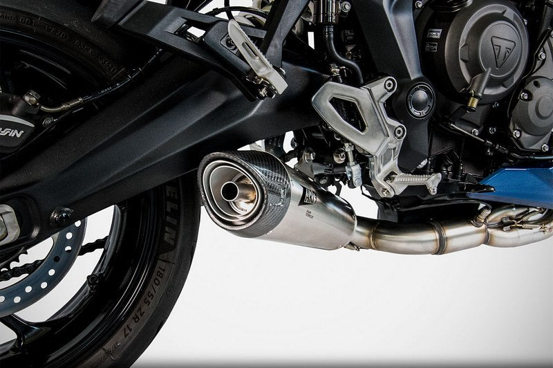 Zard Stainless Racing Full Kit And Carbon End Cap | ZTP101S00SCR