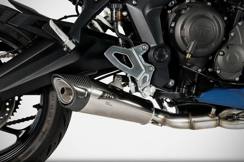 Zard Stainless Racing Full Kit And Carbon End Cap | ZTP101S00SCR