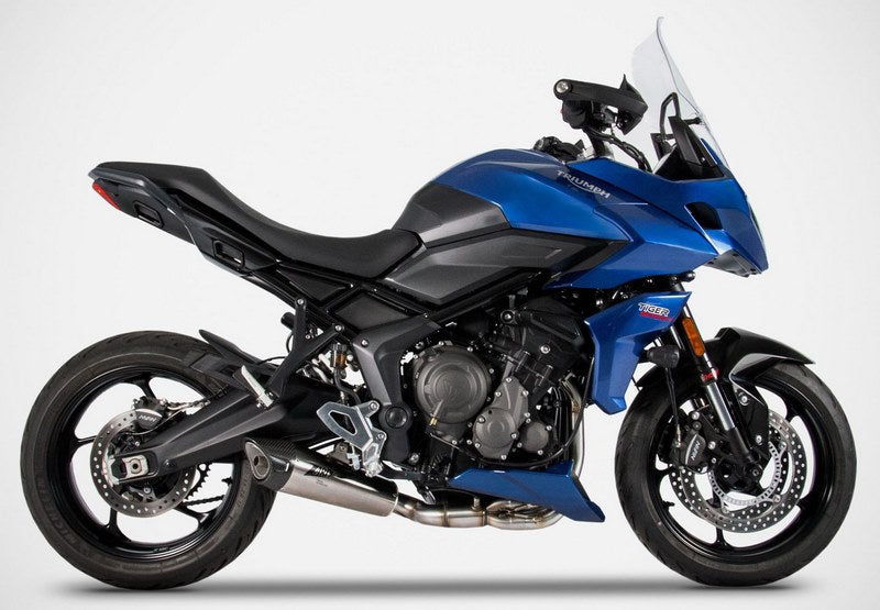 Zard Stainless Racing Full Kit And Carbon End Cap | ZTP101S00SCR