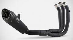 Black Titanium Racing Full Kit And Carbon End-Cap