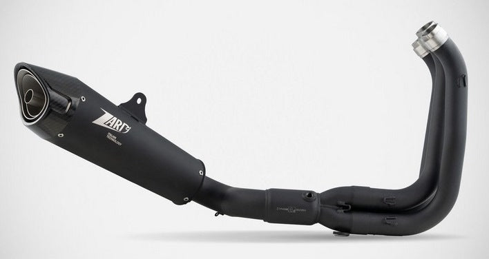 Black Titanium Racing Full Kit And Carbon End-Cap