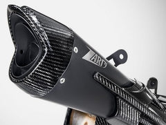 Black Stainless Steel Racing 3>1 Full Kit And Carbon Parts