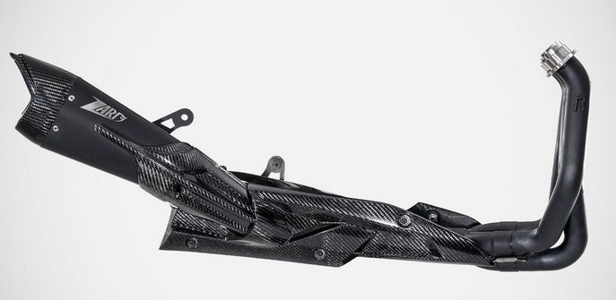 Black Stainless Steel Racing 3>1 Full Kit And Carbon Parts