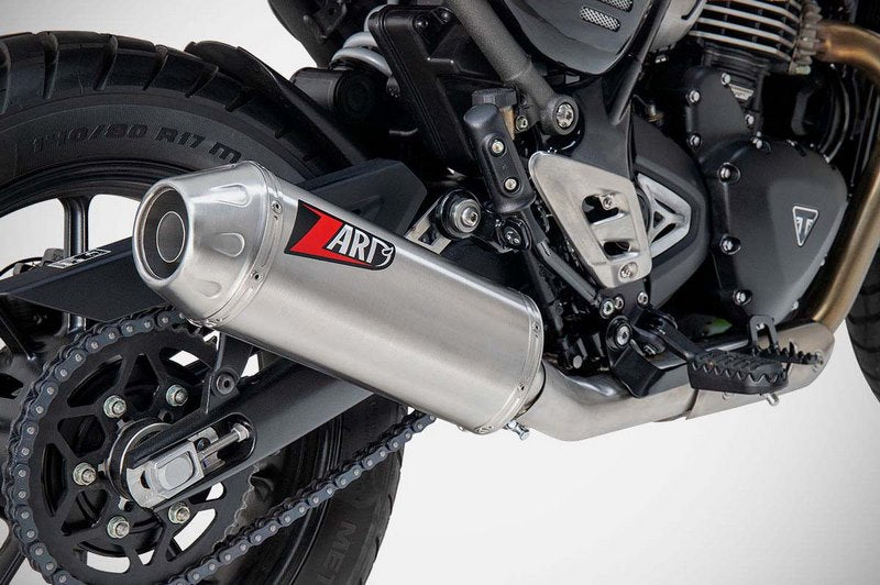 Zard Stainless Homologated E5 Slip-On | ZTP105S10SSO