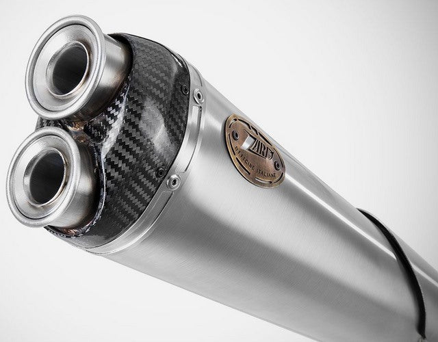Stainless.Steel Racing Full Kit And Carbon End-Cap