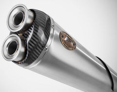 Stainless.Steel Racing Full Kit And Carbon End-Cap