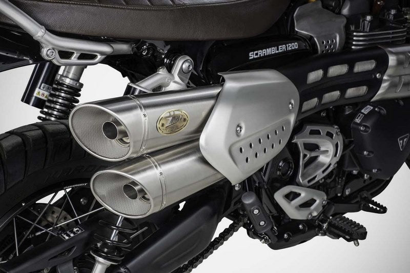 Stainless Steel Racing Slip-Ons