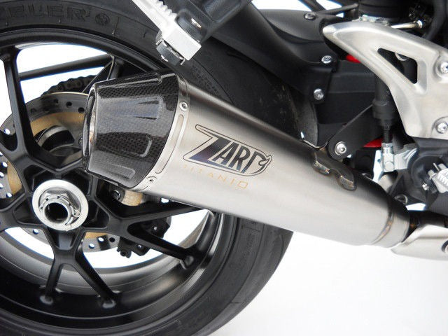 Stainless Steel Racing Slip-On And Carbon End-Cap