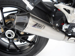 Stainless Steel Racing Slip-On And Carbon End-Cap