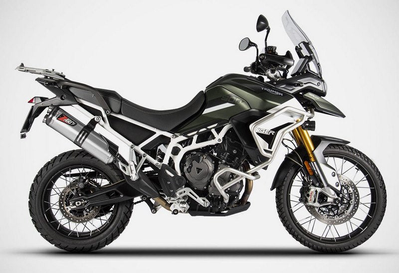 Zard Stainless Racing Slip-On And Carbon End Cap | ZTP513S10SCR