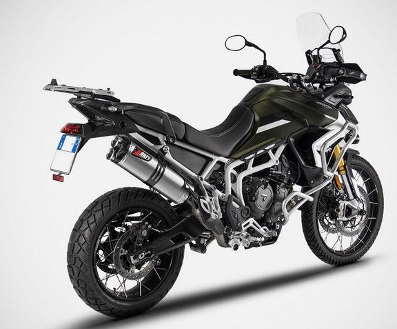 Titanium E5 Homologated Slip-On And Carbon End-Cap