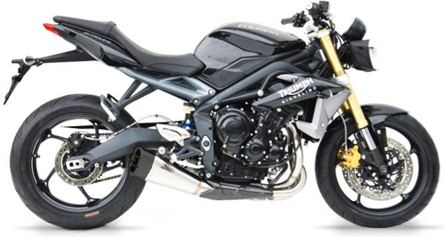 Zard Short Stainless Racing Slip-On | ZTP515S10SCR