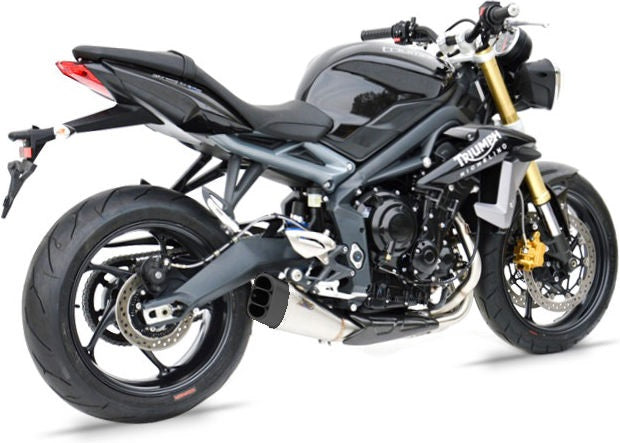 Zard Short Stainless Racing Slip-On | ZTP515S10SCR