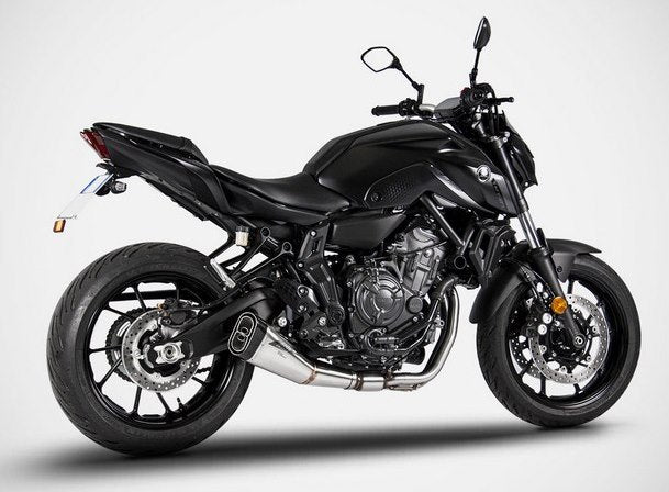 Stainless Steel E3 Homologated Full Kit And Carbon End-Cap