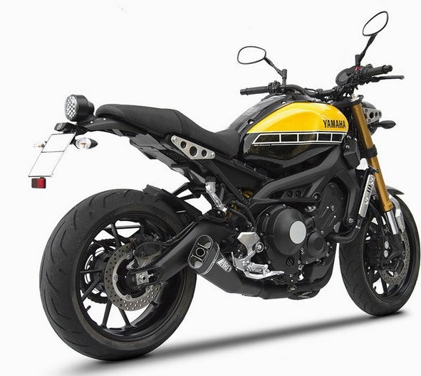 Black Stainless Steel Racing Full Kit And Carbon End-Cap