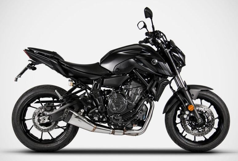 Zard Stainless Homologated E4/E5 Full Kit And Carbon End Cap | ZYH105S00SCO