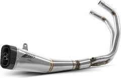 Zard Stainless Homologated E4/E5 Full Kit And Carbon End Cap | ZYH105S00SCO